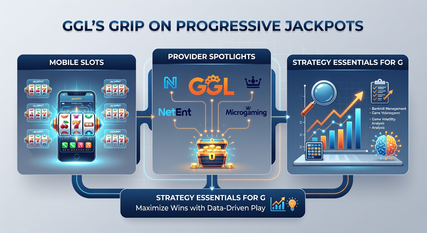 Bild von Mobile Slots mit progressiven Jackpots auf Smartphone, GGL-Siegel und Gewinnzahlen im Vordergrund