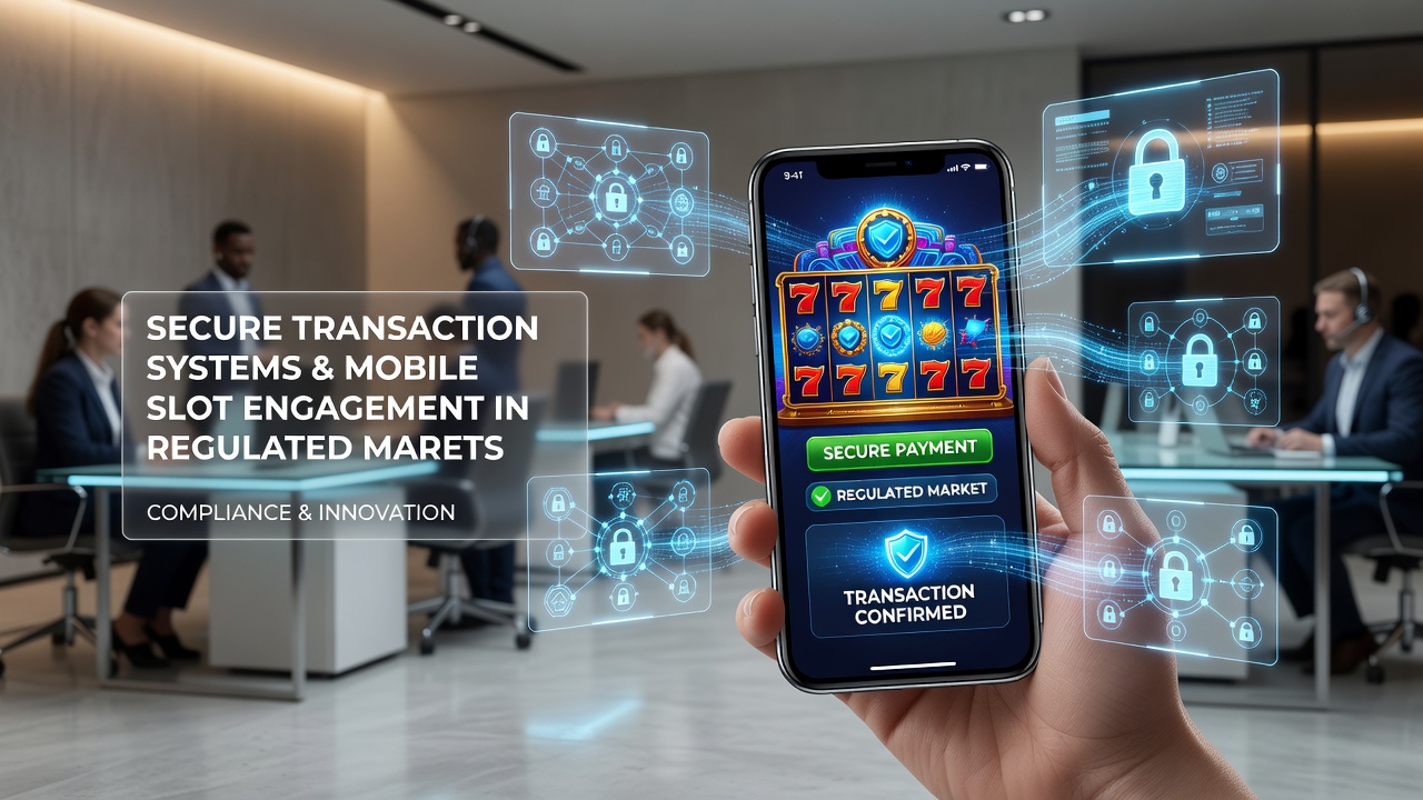 Sichere Transaktionssysteme unterstützen mobiles Slot-Engagement in regulierten Märkten